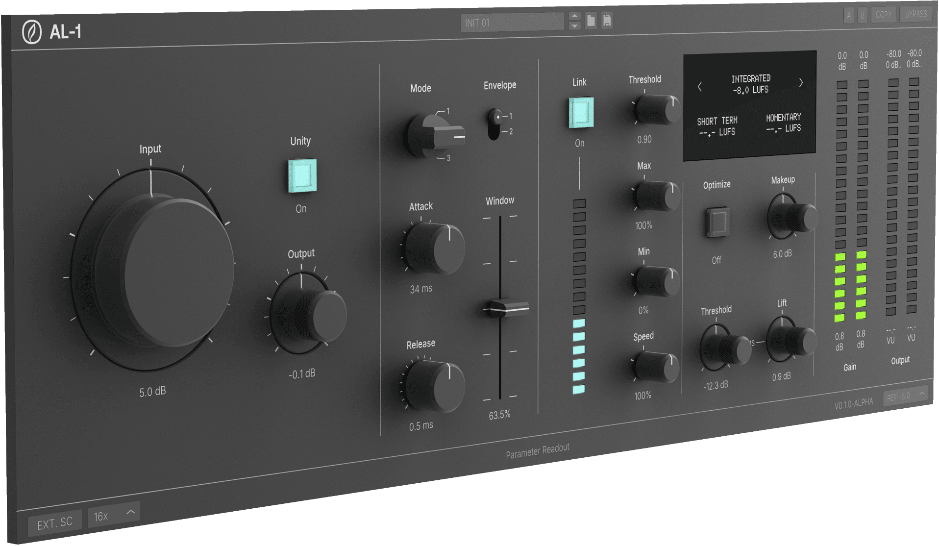 AL-1 Audio Plugin Interface